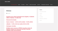 Desktop Screenshot of discosbabel.com