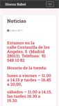 Mobile Screenshot of discosbabel.com